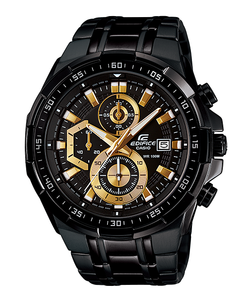 WW0665 Casio Edifice Chronograph Chain Watch EFR-539BK-1AV
