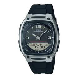 WW0141 Casio Analog Digital Resin Belt Watch AW-81-1A1VDF
