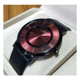 WW0290 IBSO Slim Leather Belt Watch S8281G