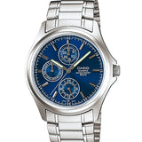 WW0085 Casio Enticer Multifunction Chain Watch MTP-1246D-2AVDF