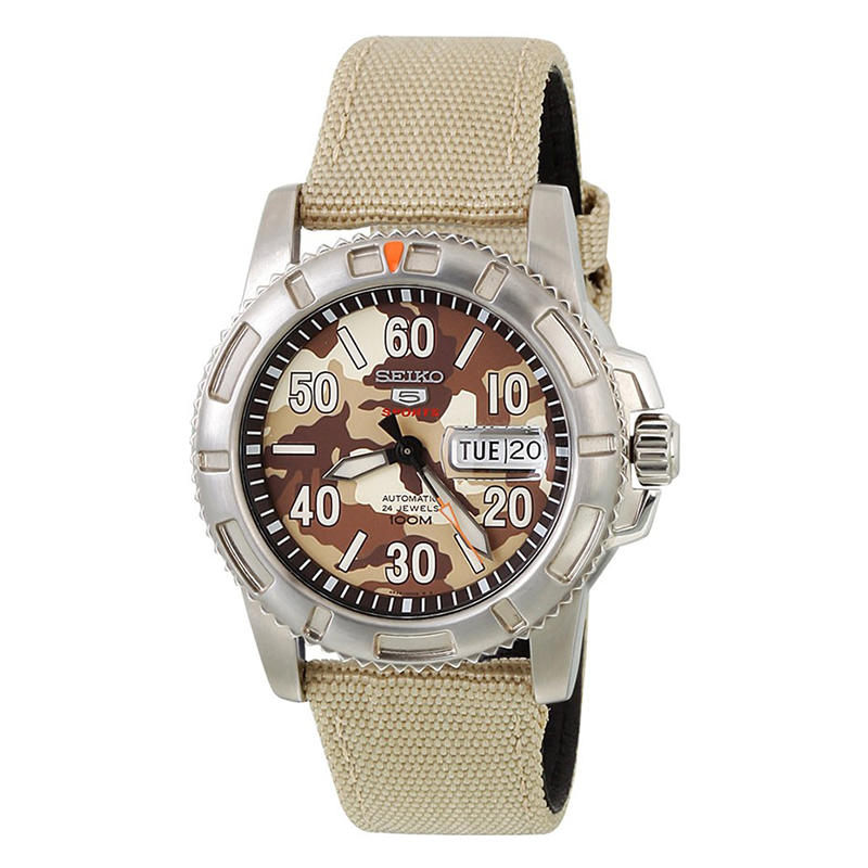 WW0767 Seiko 5 Automatic Belt Watch SRP221K2