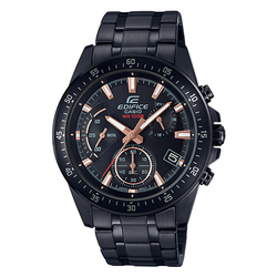 WW0226 Casio Edifice Chronograph Stainless Steel Black Chain Watch EFV-540DC-1BVUDF