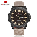 WW0561 Naviforce Day Date Nylon Belt Watch NF9066M