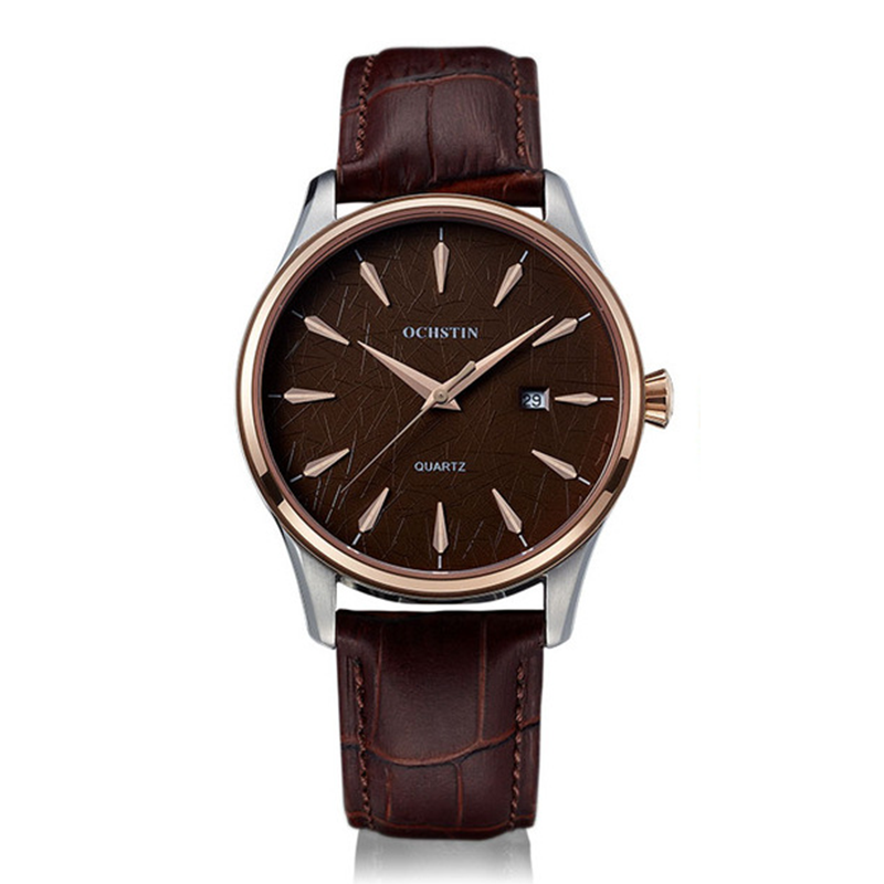 WW1020 Ochstin Date Leather Belt Watch