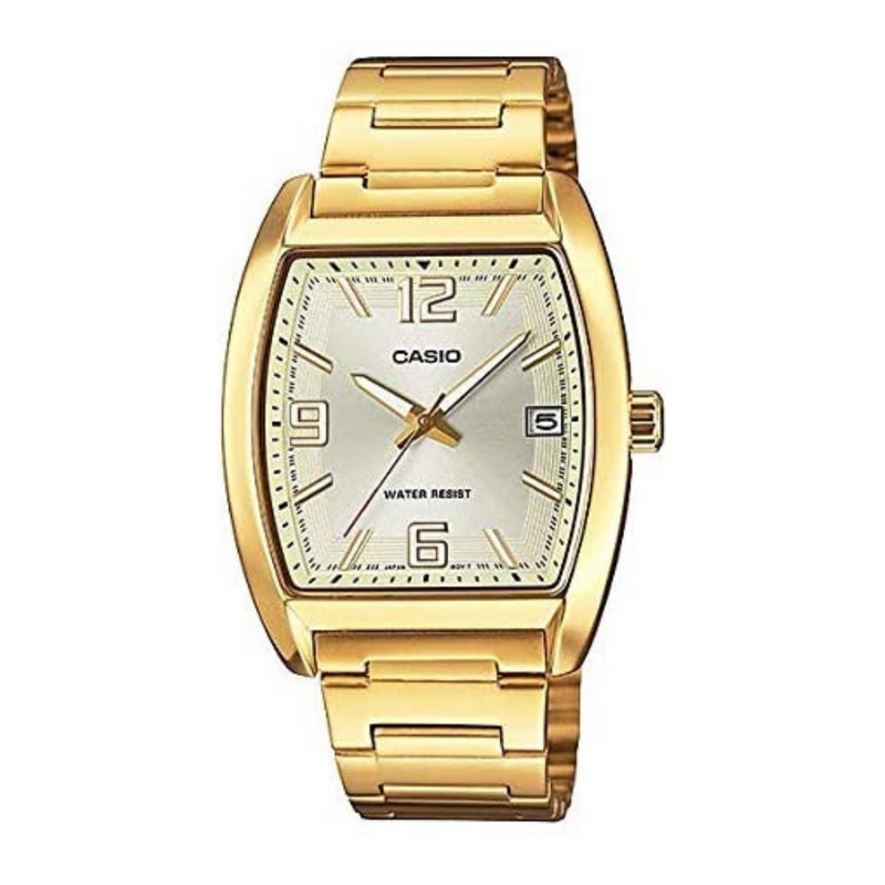 WW1298 Casio Date Chain Watch MTP-E107D-9A