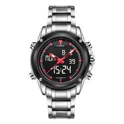 WW1037 Naviforce Dual Time Chain Watch NF9050M