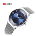 WW0161 Curren Slim Mesh Chain Watch
