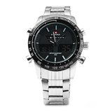 WW0584 Naviforce Dual Time Chain Watch