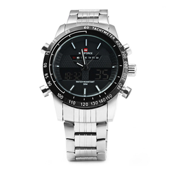 WW0584 Naviforce Dual Time Chain Watch