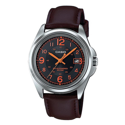 WW0623 Casio Solar Date Leather Belt Watch MTP-S101L-1BV