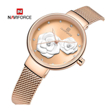 WW1176 Naviforce Ladies Mesh Chain Watch NF5013L