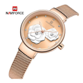 WW1176 Naviforce Ladies Mesh Chain Watch NF5013L