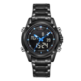 WW1035 Naviforce Dual Time Chain Watch NF9050M