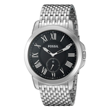WW0741 Fossil Grant Side Second Stainless Steel Chain Watch FS4944