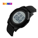 WW0544 SKMEI Dual Time Digital Fiber Belt Watch 1206