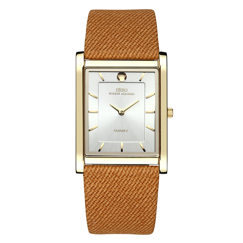 WW0287 IBSO Slim Golden Leather Belt Watch B2232G