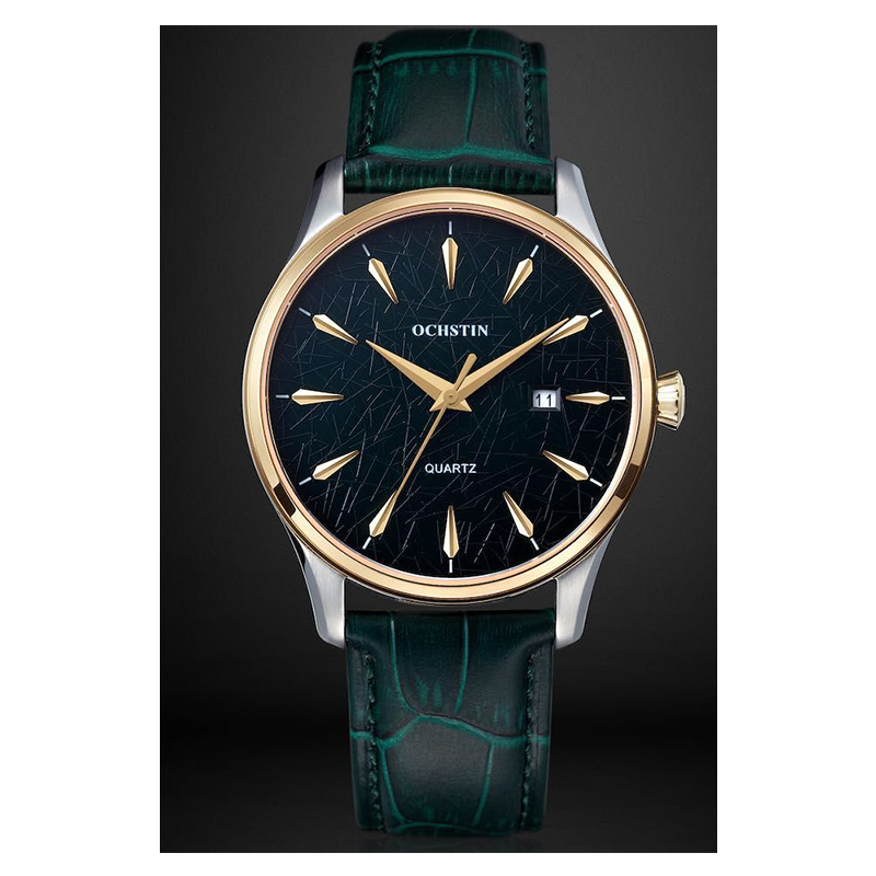 WW1019 Ochstin Date Leather Belt Watch