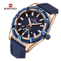 WW0059 Naviforce Day Date Belt Watch NF9118M