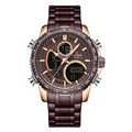 WW1208 Naviforce Multifunction Dual Time Chain Watch NF9182M
