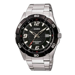 WW0408 Casio Enticer Date Chain Watch MTP-1292D-1AVDF