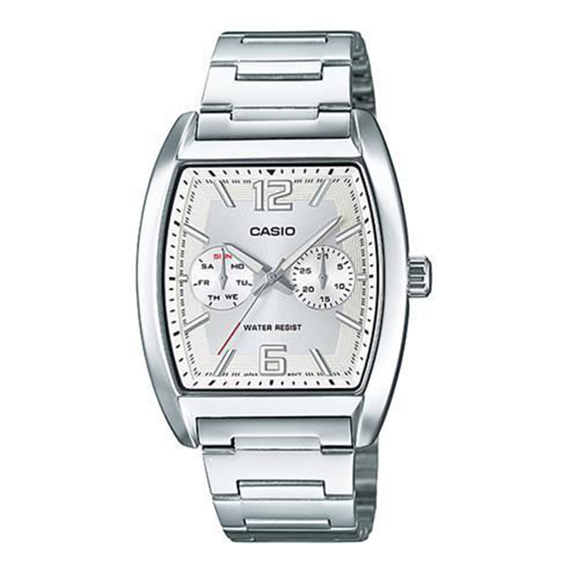 WW0629 Casio Day Date Chain Watch MTP-E302D-7A