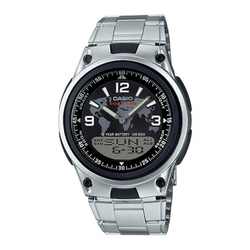 WW0129 Casio Youth Dual Time Chain Watch AW-80D-1A2VDF