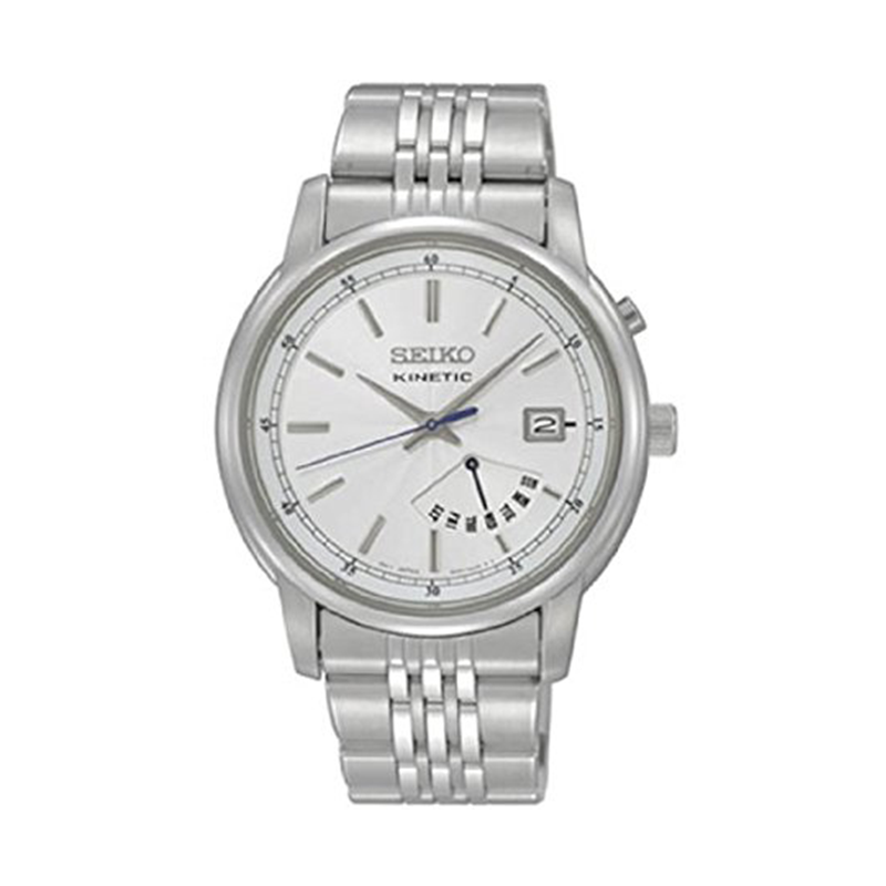 WW0895 Seiko Kinetic Retrograde Chain Watch SRN027