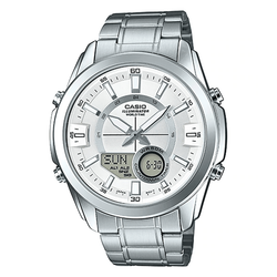WW1144 Casio Enticer Dual Time Multifunction Chain Watch AMW-810D-7AVDF
