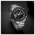WW1134 Naviforce Multifunction Dual Time Chain Watch NF9146M