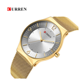 WW0160 Curren Slim Mesh Chain Watch