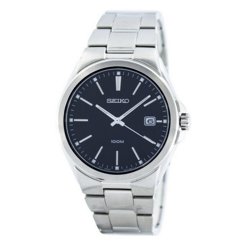 WW0860 Seiko Date Stainless Steel Chain Watch SGEE31P1