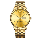 WW0755 Nibosi Day Date Chain Watch