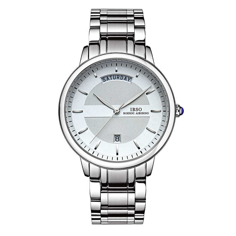 WW0732 IBSO Day Date Chain Watch S3978G