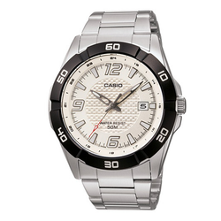WW0409 Casio Enticer Date Chain Watch MTP-1292D-7AVDF