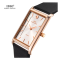 WW0271 IBSO Slim Rose Gold Leather Belt Watch B2232G