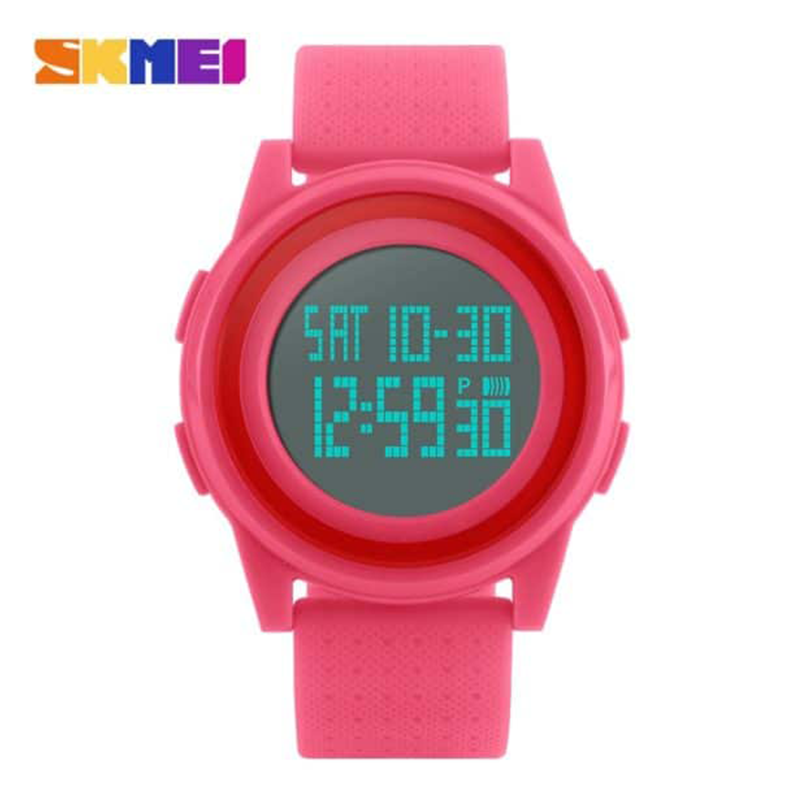 WW1128 SKMEI Dual Time Digital Fiber Belt Watch 1206