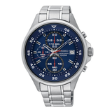 WW0147 Seiko Chronograph Stainless Steel Chain Watch SKS625P1