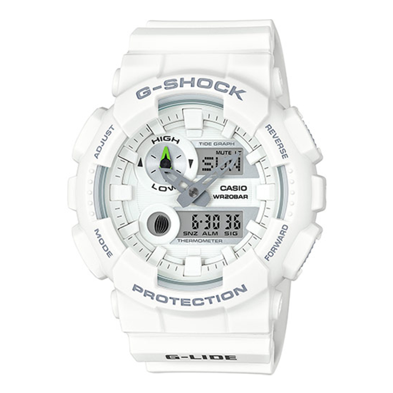 G shock g lide 2025 white