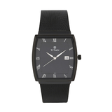 WW0988 Titan Stainless Steel Mesh Chain Date Watch 90076