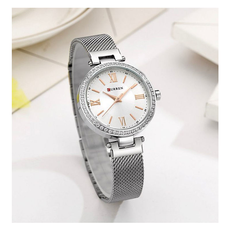 WW0190 Curren Ladies Mesh Chain Watch