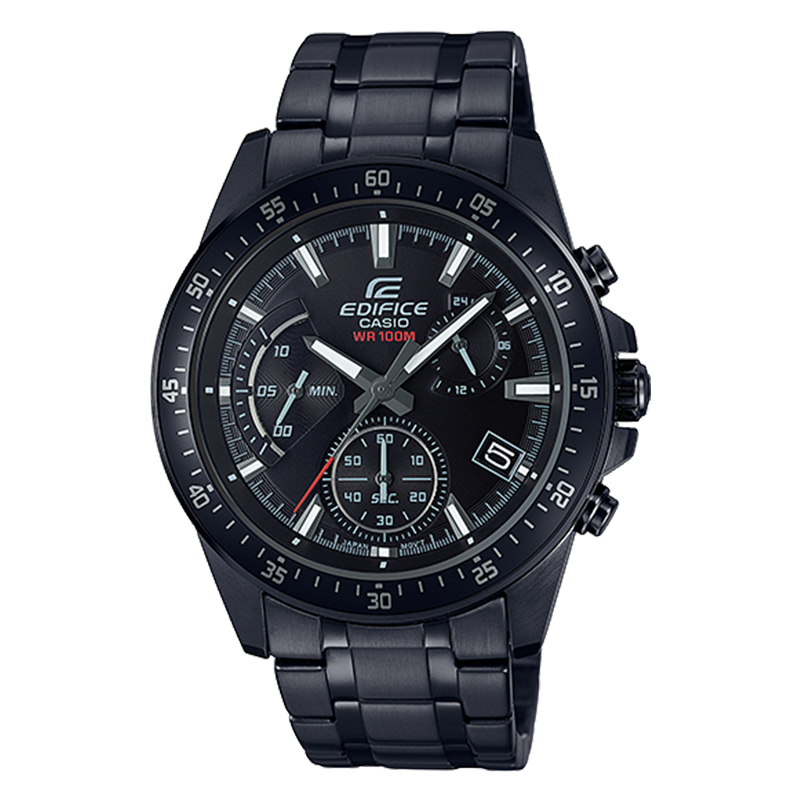 WW0225 Casio Edifice Chronograph Stainless Steel Black Chain Watch EFV-540DC-1AVUDF