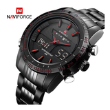 WW0579 Naviforce Dual Time Chain Watch
