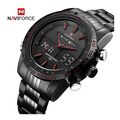 WW0579 Naviforce Dual Time Chain Watch