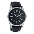 WW0228 Titan Octane Leather Belt Date Watch 9322SL04