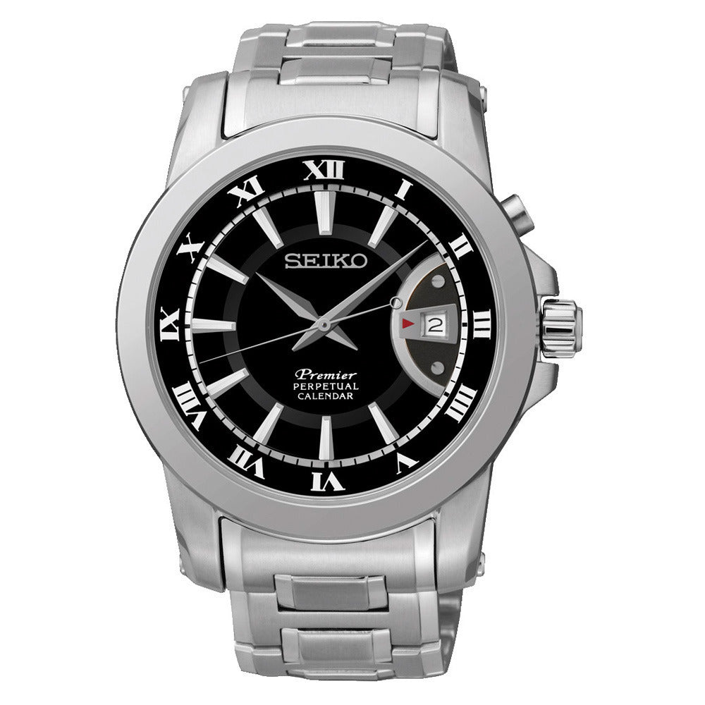 WW0823 Seiko Premier Prepetual Calender Chain Watch SNQ141P1