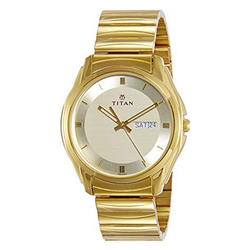 WW0684 Titan Day Date Chain Watch 1578YM05