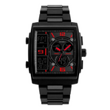 WW1225 SKMEI Multifunction Dual Time PU Chain Watch 1274
