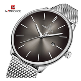 WW1162 Naviforce Date Mesh Chain Watch NF3012G
