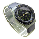 WW1257 Casio Youth Day Date Nylon Belt Watch MRW-200HB-3BVDF