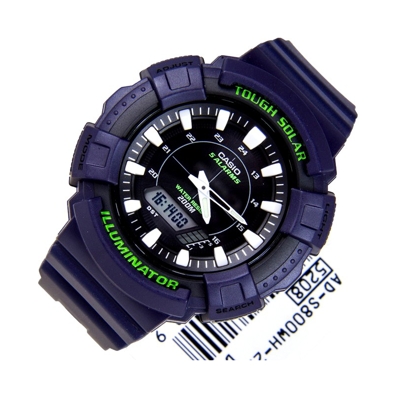 WW0439 Casio Solar Belt Watch AD-S800WH-2AV